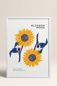 HOMEPACK Ahşap Çerçeveli Tablo Çerçeveli Poster Sanatsal Modern Duvar Dekoru BLOSSOM-08