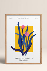 HOMEPACK Ahşap Çerçeveli Tablo Çerçeveli Poster Sanatsal Modern Duvar Dekoru BLOSSOM-10