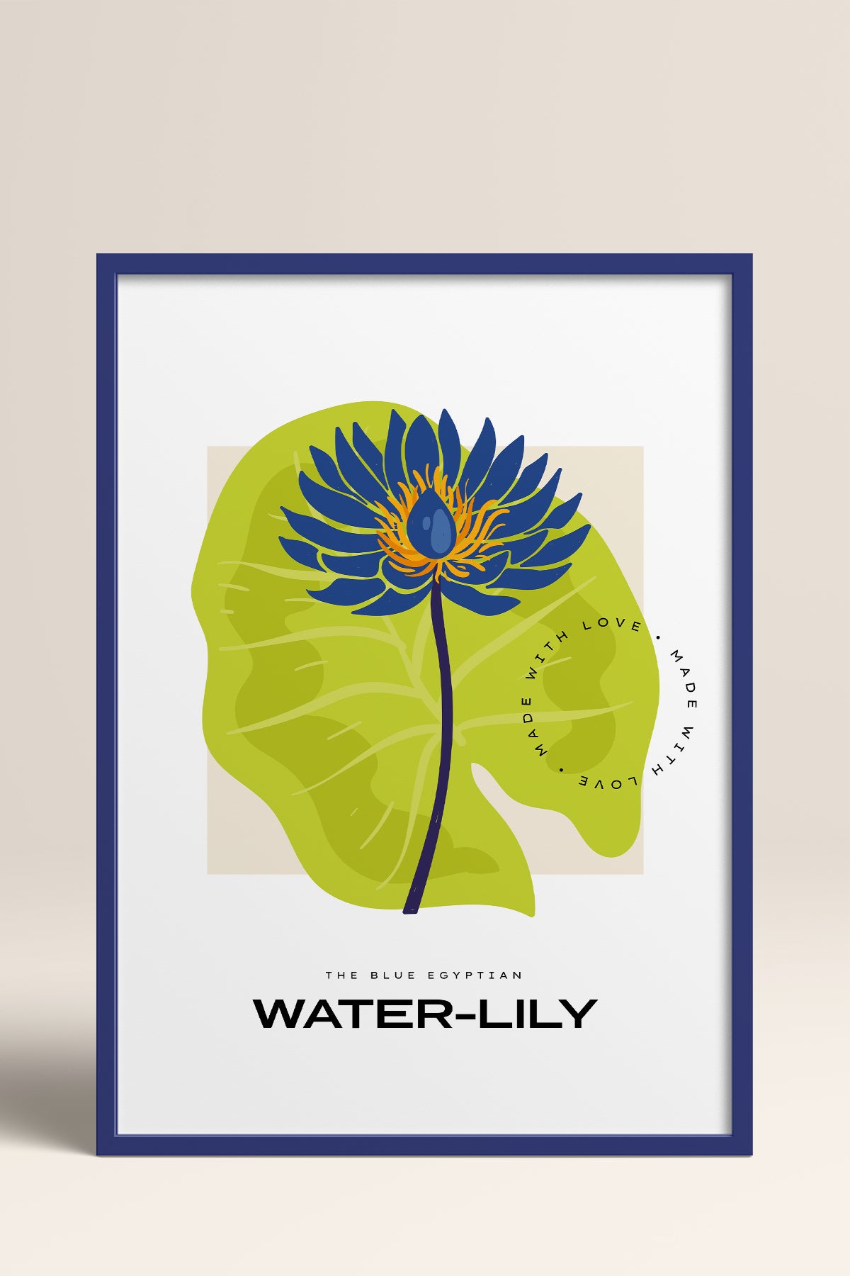 HOMEPACK Ahşap Çerçeveli Tablo Çerçeveli Poster Sanatsal Modern Duvar Dekoru BLOSSOM-12