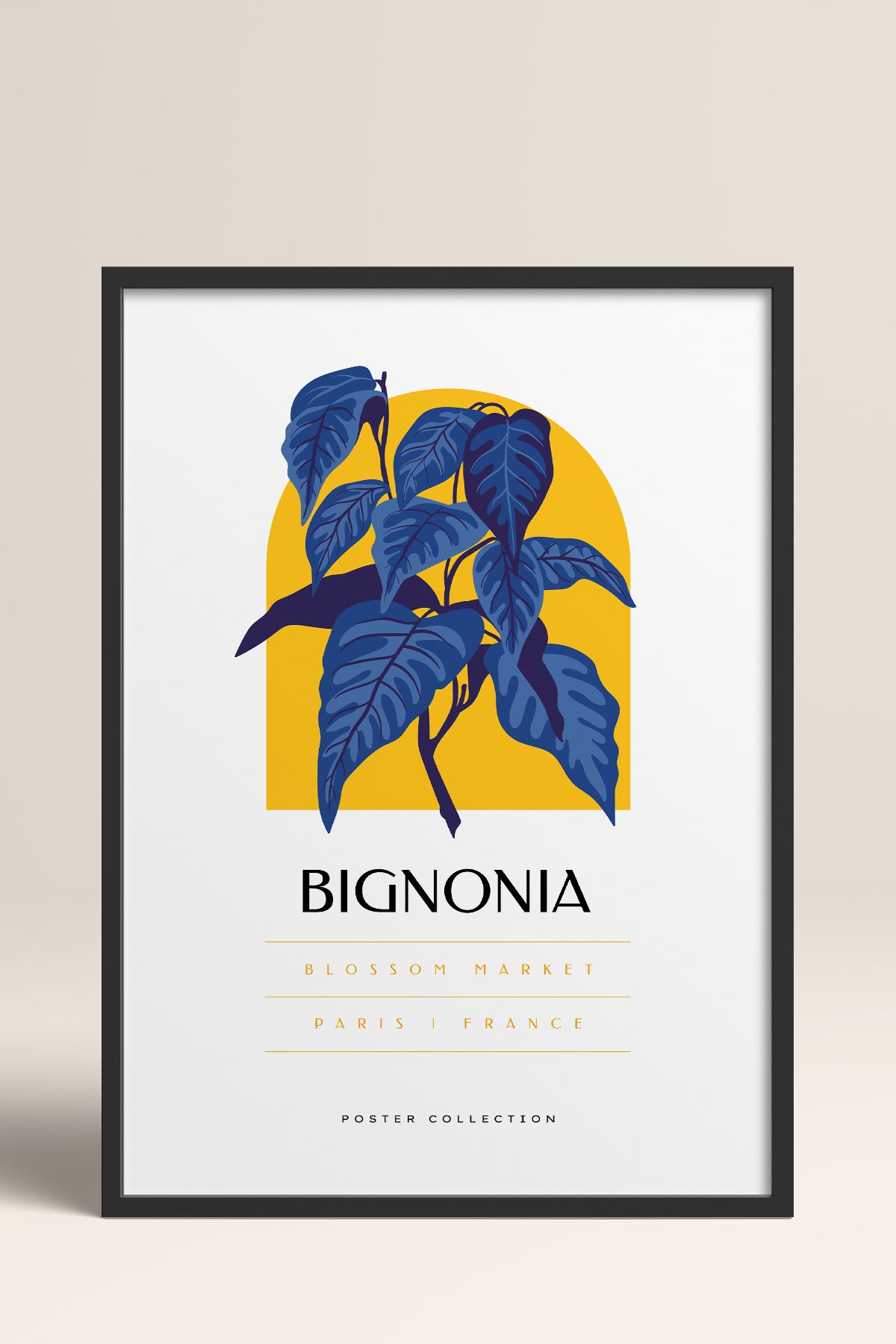 HOMEPACK Ahşap Çerçeveli Tablo Çerçeveli Poster Sanatsal Modern Duvar Dekoru BLOSSOM-20