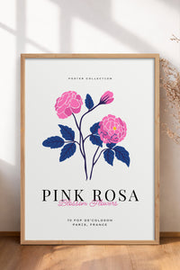 HOMEPACK Ahşap Çerçeveli Tablo Çerçeveli Poster Sanatsal Modern Duvar Dekoru BLOSSOM-28