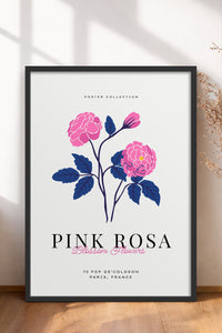 HOMEPACK Ahşap Çerçeveli Tablo Çerçeveli Poster Sanatsal Modern Duvar Dekoru BLOSSOM-28