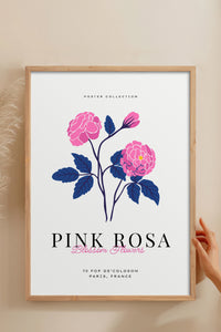 HOMEPACK Ahşap Çerçeveli Tablo Çerçeveli Poster Sanatsal Modern Duvar Dekoru BLOSSOM-28