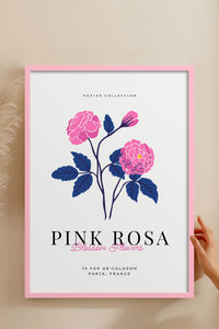 HOMEPACK Ahşap Çerçeveli Tablo Çerçeveli Poster Sanatsal Modern Duvar Dekoru BLOSSOM-28