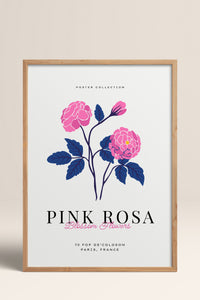 HOMEPACK Ahşap Çerçeveli Tablo Çerçeveli Poster Sanatsal Modern Duvar Dekoru BLOSSOM-28