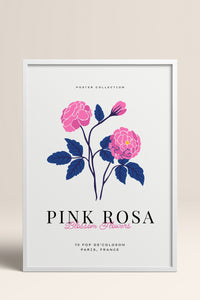HOMEPACK Ahşap Çerçeveli Tablo Çerçeveli Poster Sanatsal Modern Duvar Dekoru BLOSSOM-28