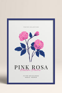 HOMEPACK Ahşap Çerçeveli Tablo Çerçeveli Poster Sanatsal Modern Duvar Dekoru BLOSSOM-28