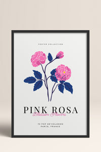 HOMEPACK Ahşap Çerçeveli Tablo Çerçeveli Poster Sanatsal Modern Duvar Dekoru BLOSSOM-28
