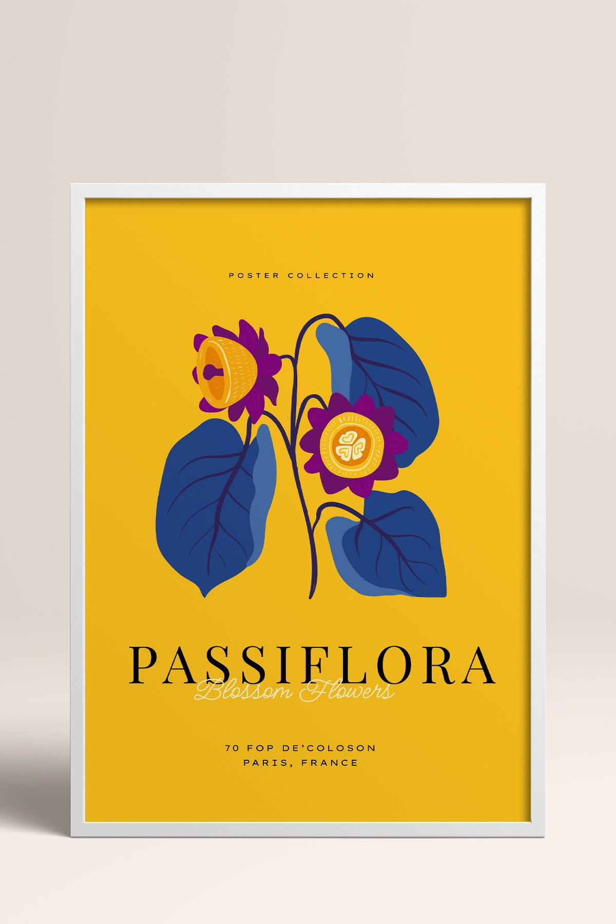 HOMEPACK Ahşap Çerçeveli Tablo Çerçeveli Poster Sanatsal Modern Duvar Dekoru BLOSSOM-29