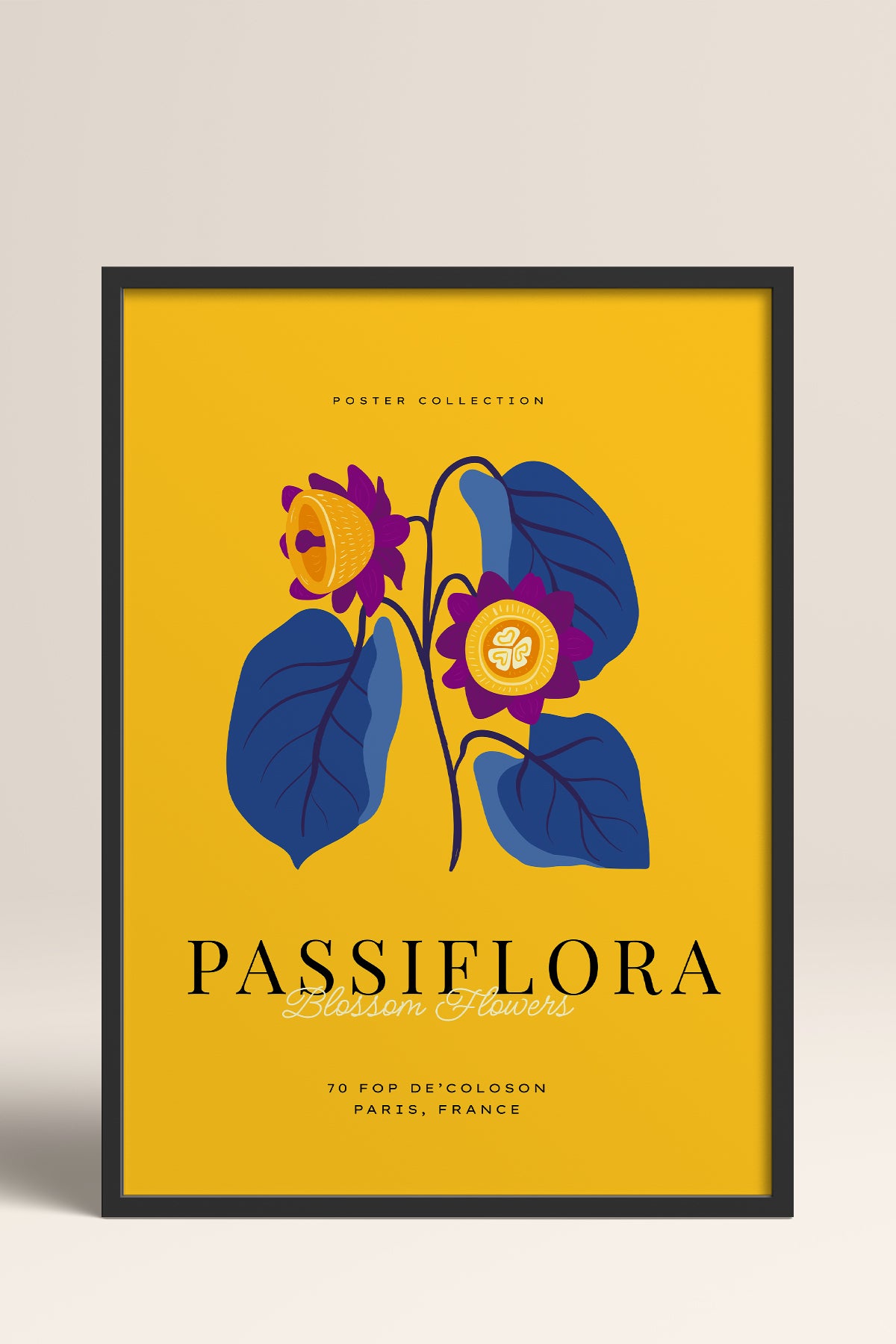 HOMEPACK Ahşap Çerçeveli Tablo Çerçeveli Poster Sanatsal Modern Duvar Dekoru BLOSSOM-29