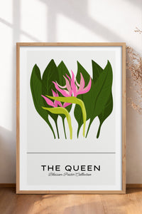 HOMEPACK Ahşap Çerçeveli Tablo Çerçeveli Poster Sanatsal Modern Duvar Dekoru BLOSSOM-31