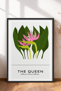 HOMEPACK Ahşap Çerçeveli Tablo Çerçeveli Poster Sanatsal Modern Duvar Dekoru BLOSSOM-31
