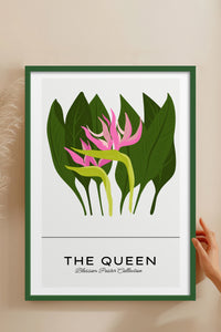 HOMEPACK Ahşap Çerçeveli Tablo Çerçeveli Poster Sanatsal Modern Duvar Dekoru BLOSSOM-31