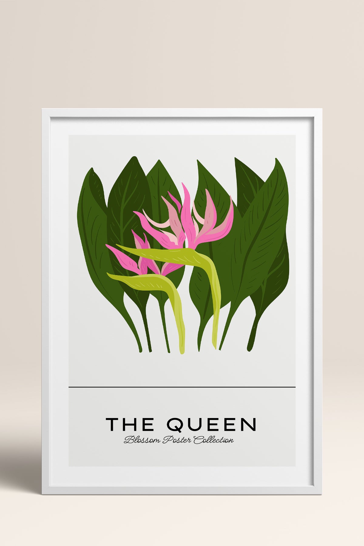 HOMEPACK Ahşap Çerçeveli Tablo Çerçeveli Poster Sanatsal Modern Duvar Dekoru BLOSSOM-31