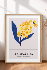 HOMEPACK Ahşap Çerçeveli Tablo Çerçeveli Poster Sanatsal Modern Duvar Dekoru BLOSSOM-32