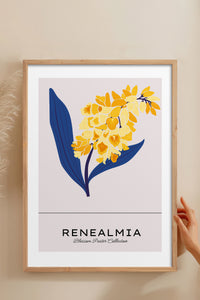 HOMEPACK Ahşap Çerçeveli Tablo Çerçeveli Poster Sanatsal Modern Duvar Dekoru BLOSSOM-32