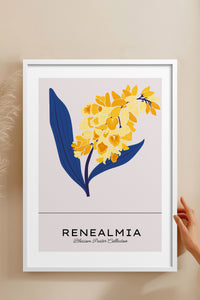 HOMEPACK Ahşap Çerçeveli Tablo Çerçeveli Poster Sanatsal Modern Duvar Dekoru BLOSSOM-32
