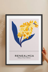 HOMEPACK Ahşap Çerçeveli Tablo Çerçeveli Poster Sanatsal Modern Duvar Dekoru BLOSSOM-32