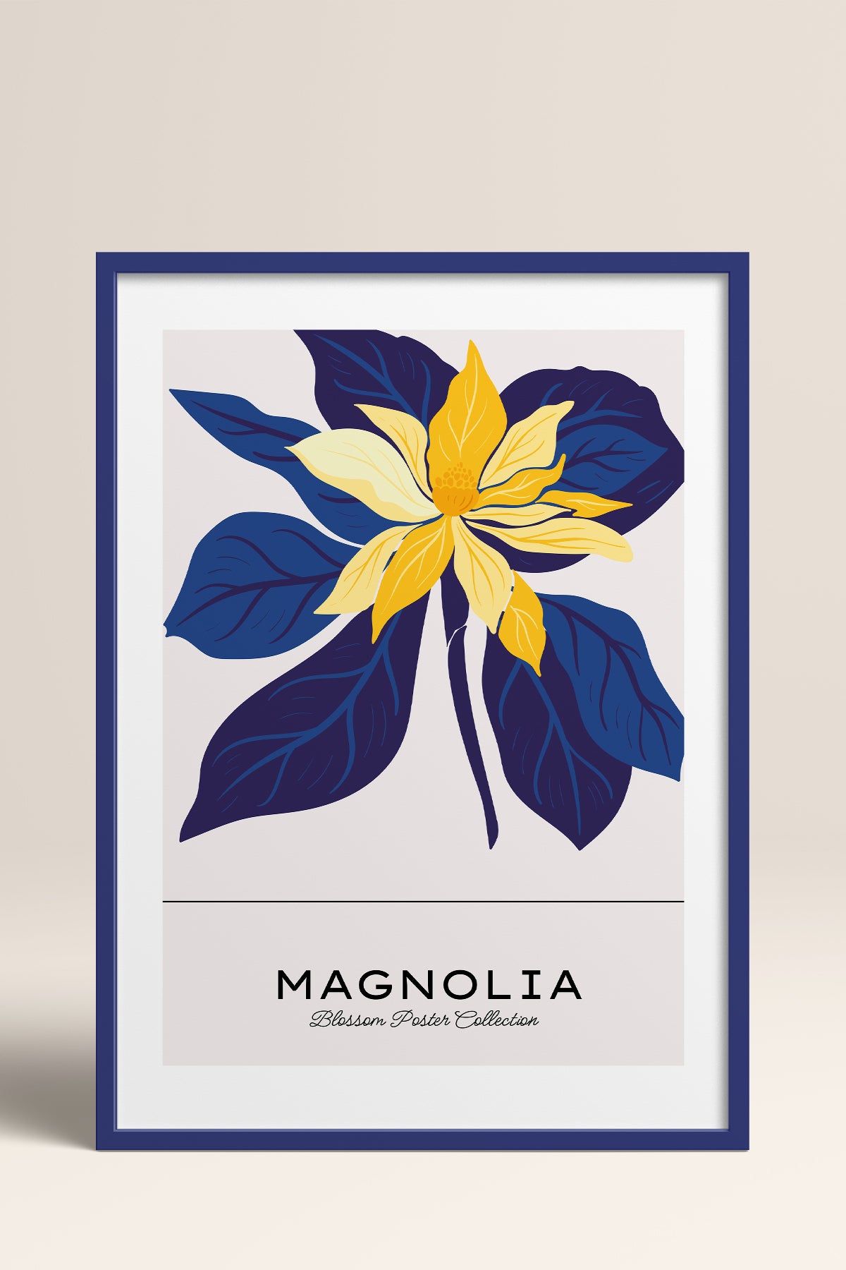 HOMEPACK Ahşap Çerçeveli Tablo Çerçeveli Poster Sanatsal Modern Duvar Dekoru BLOSSOM-33