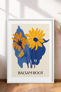 HOMEPACK Ahşap Çerçeveli Tablo Çerçeveli Poster Sanatsal Modern Duvar Dekoru BLOSSOM-38
