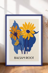 HOMEPACK Ahşap Çerçeveli Tablo Çerçeveli Poster Sanatsal Modern Duvar Dekoru BLOSSOM-38
