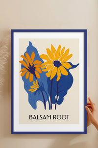 HOMEPACK Ahşap Çerçeveli Tablo Çerçeveli Poster Sanatsal Modern Duvar Dekoru BLOSSOM-38