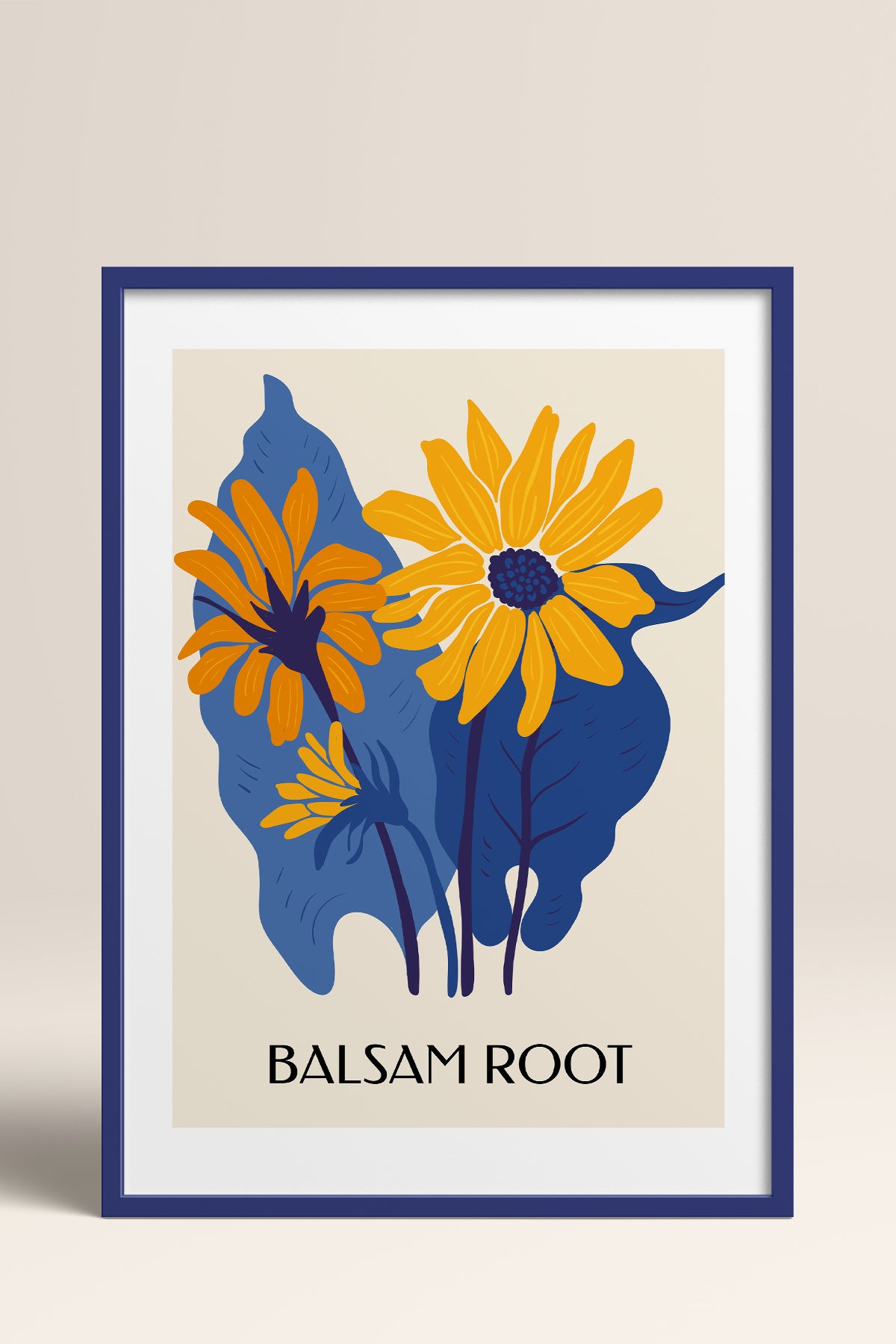 HOMEPACK Ahşap Çerçeveli Tablo Çerçeveli Poster Sanatsal Modern Duvar Dekoru BLOSSOM-38