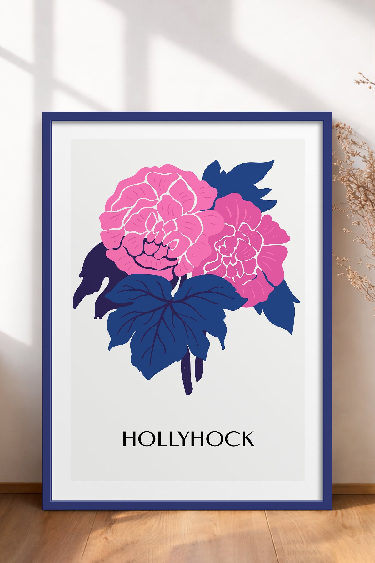 HOMEPACK Ahşap Çerçeveli Tablo Çerçeveli Poster Sanatsal Modern Duvar Dekoru BLOSSOM-39