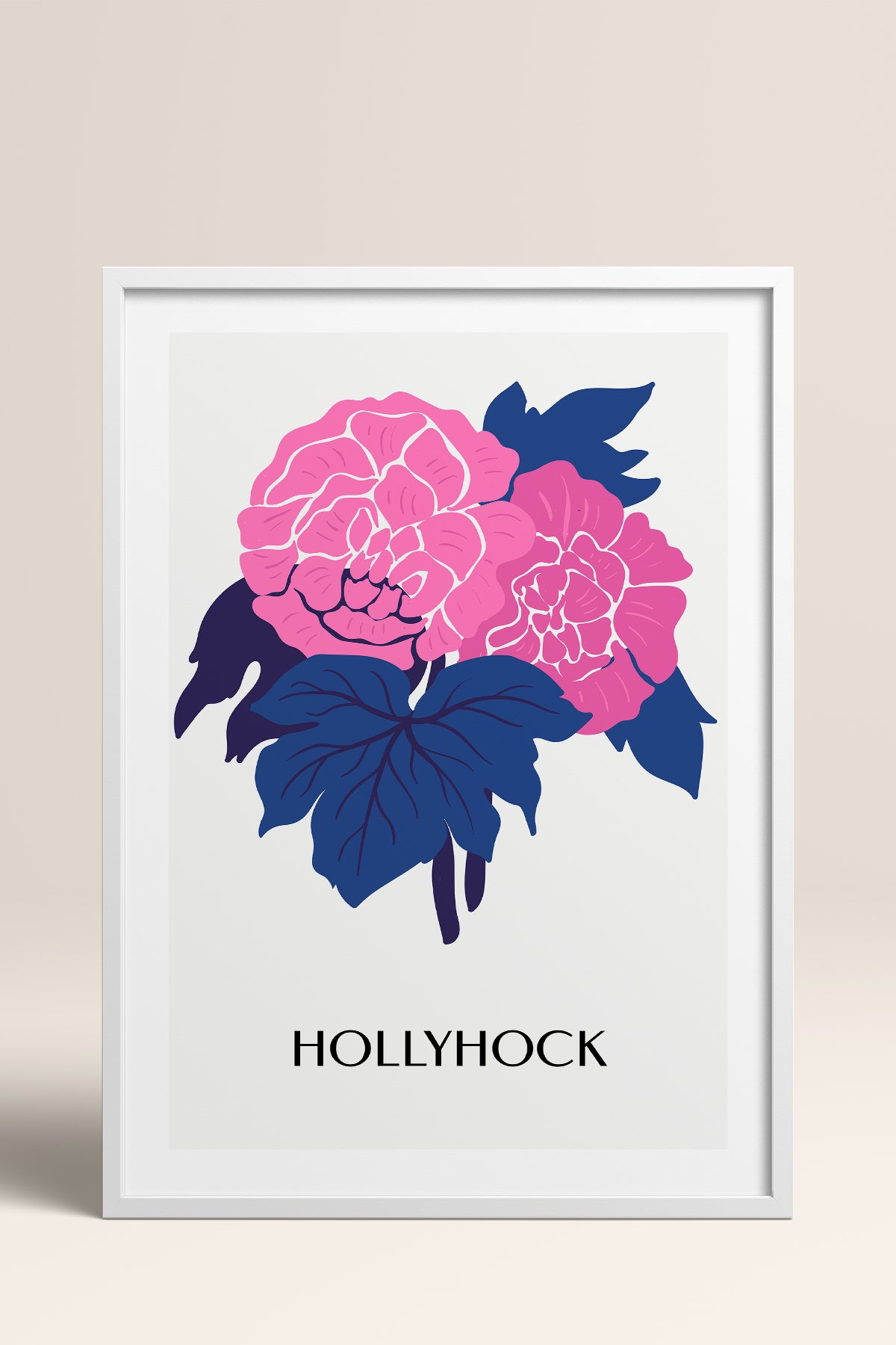 HOMEPACK Ahşap Çerçeveli Tablo Çerçeveli Poster Sanatsal Modern Duvar Dekoru BLOSSOM-39