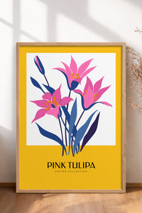 HOMEPACK Ahşap Çerçeveli Tablo Çerçeveli Poster Sanatsal Modern Duvar Dekoru BLOSSOM-40