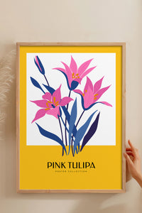 HOMEPACK Ahşap Çerçeveli Tablo Çerçeveli Poster Sanatsal Modern Duvar Dekoru BLOSSOM-40