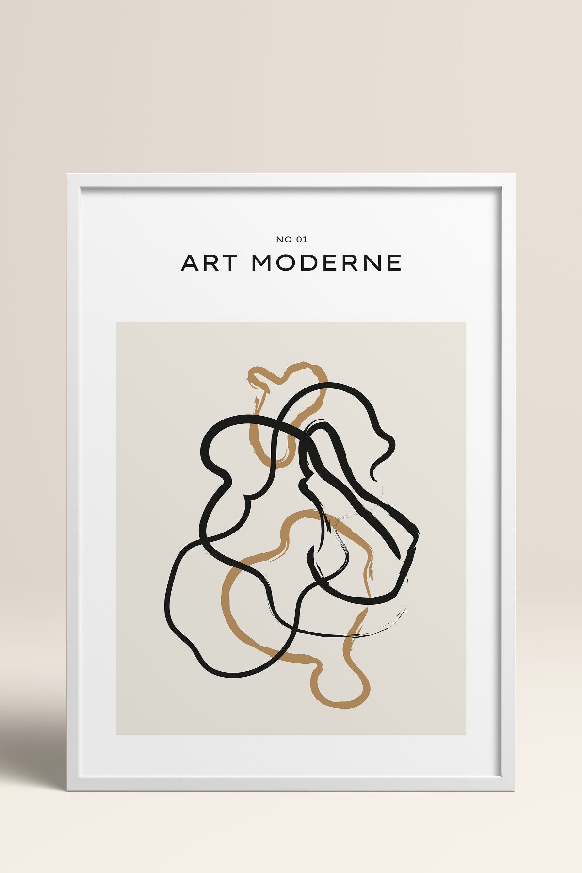 HOMEPACK Ahşap Çerçeveli Tablo Çerçeveli Poster Sanatsal Modern Duvar Dekoru BOHEMIAN-01