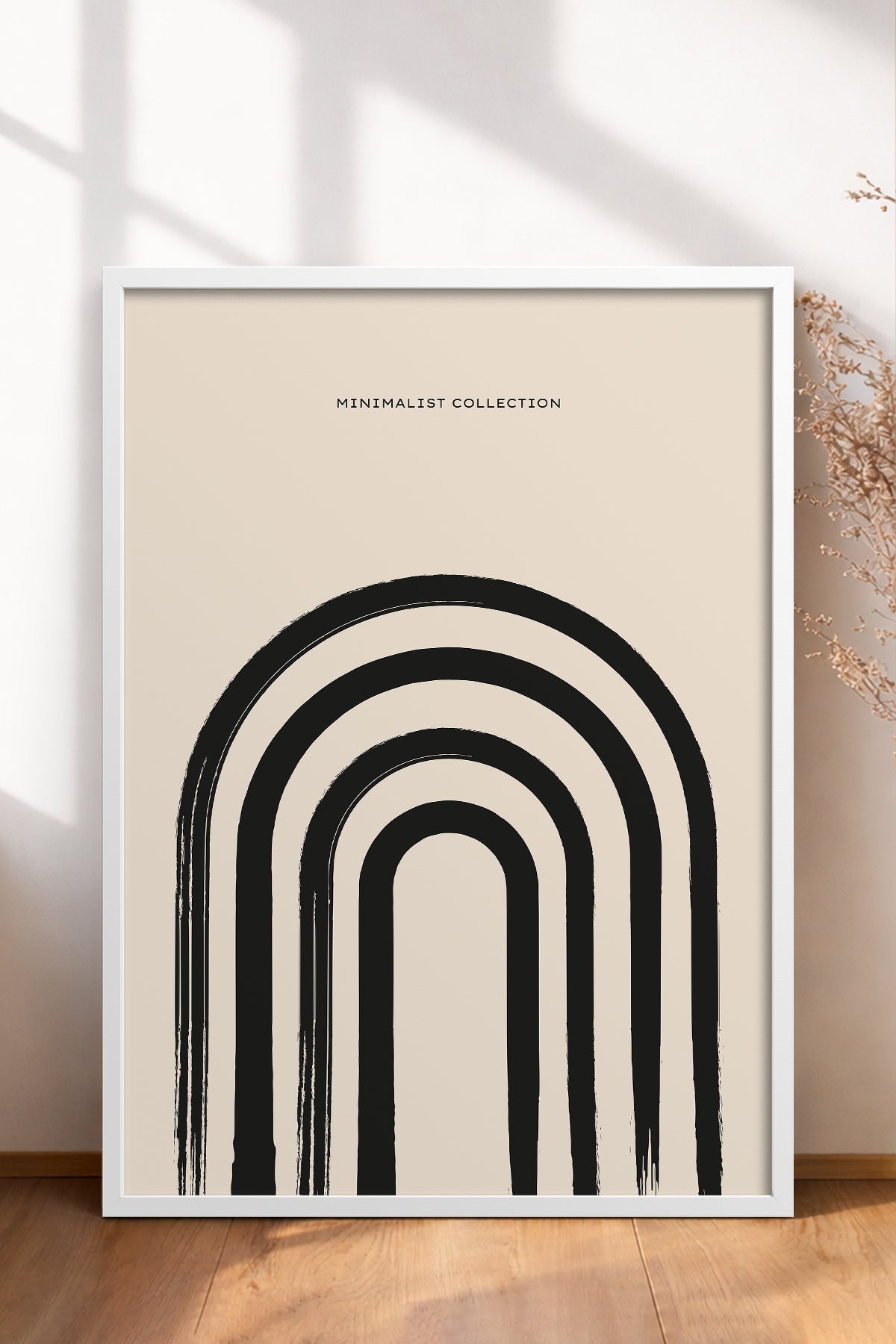HOMEPACK Ahşap Çerçeveli Tablo Çerçeveli Poster Sanatsal Modern Duvar Dekoru BOHEMIAN-02
