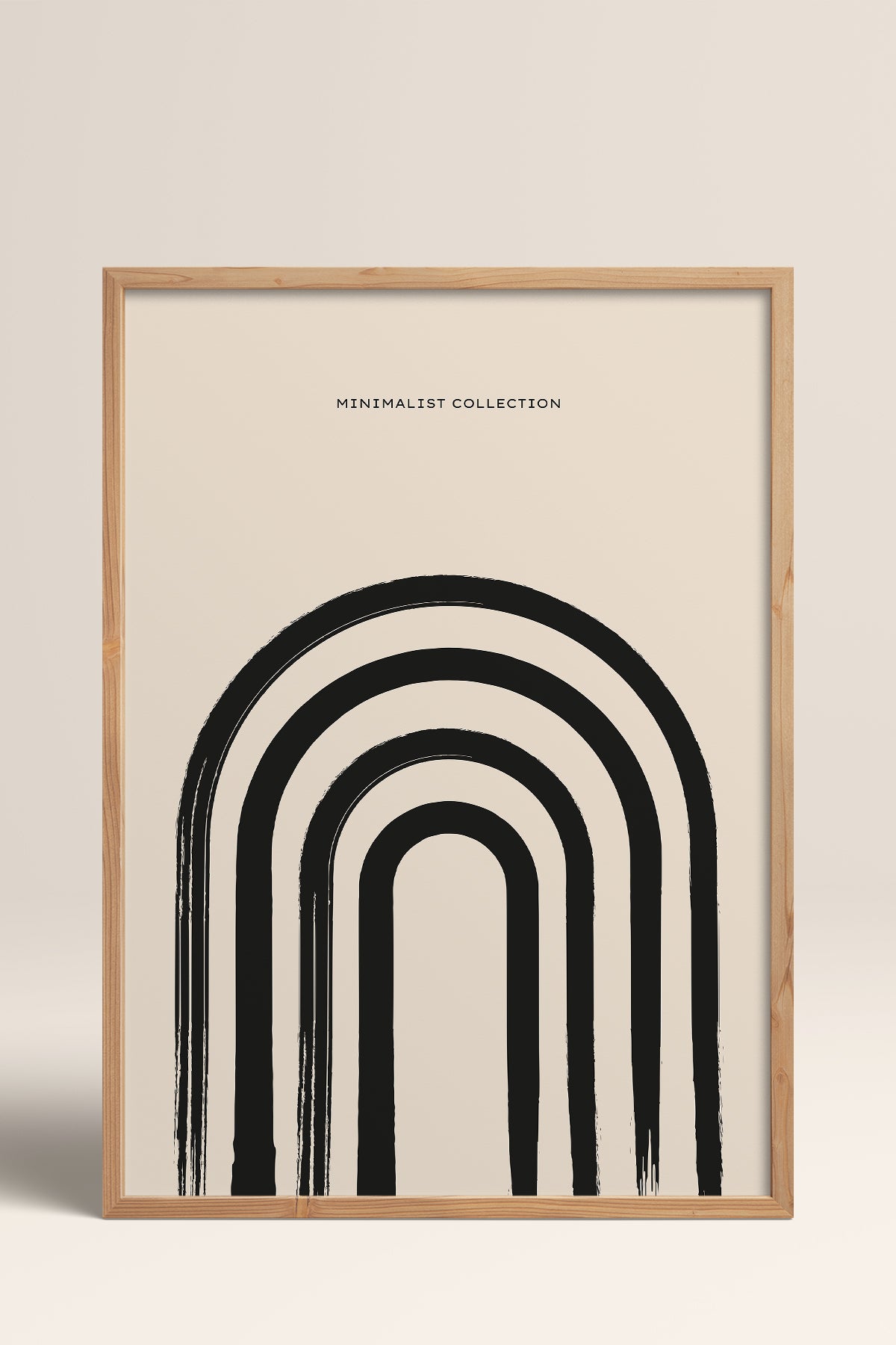 HOMEPACK Ahşap Çerçeveli Tablo Çerçeveli Poster Sanatsal Modern Duvar Dekoru BOHEMIAN-02