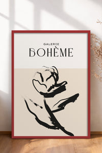 HOMEPACK Ahşap Çerçeveli Tablo Çerçeveli Poster Sanatsal Modern Duvar Dekoru BOHEMIAN-09