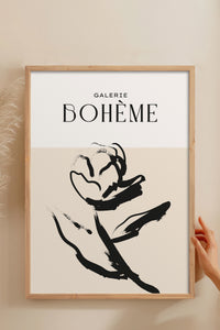 HOMEPACK Ahşap Çerçeveli Tablo Çerçeveli Poster Sanatsal Modern Duvar Dekoru BOHEMIAN-09