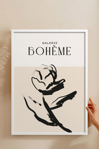 HOMEPACK Ahşap Çerçeveli Tablo Çerçeveli Poster Sanatsal Modern Duvar Dekoru BOHEMIAN-09
