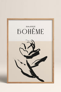 HOMEPACK Ahşap Çerçeveli Tablo Çerçeveli Poster Sanatsal Modern Duvar Dekoru BOHEMIAN-09