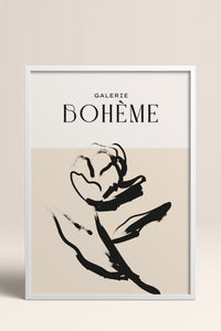 HOMEPACK Ahşap Çerçeveli Tablo Çerçeveli Poster Sanatsal Modern Duvar Dekoru BOHEMIAN-09