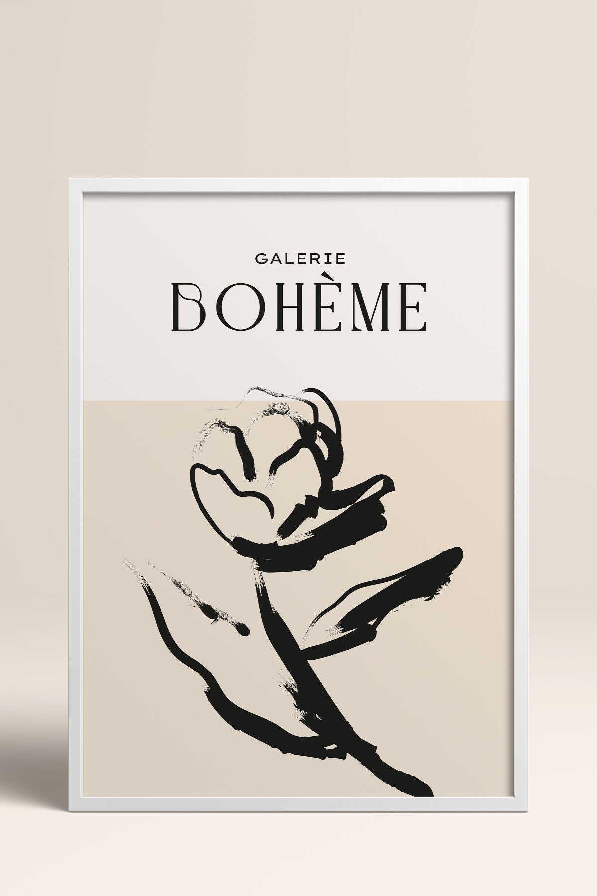 HOMEPACK Ahşap Çerçeveli Tablo Çerçeveli Poster Sanatsal Modern Duvar Dekoru BOHEMIAN-09
