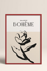 HOMEPACK Ahşap Çerçeveli Tablo Çerçeveli Poster Sanatsal Modern Duvar Dekoru BOHEMIAN-09