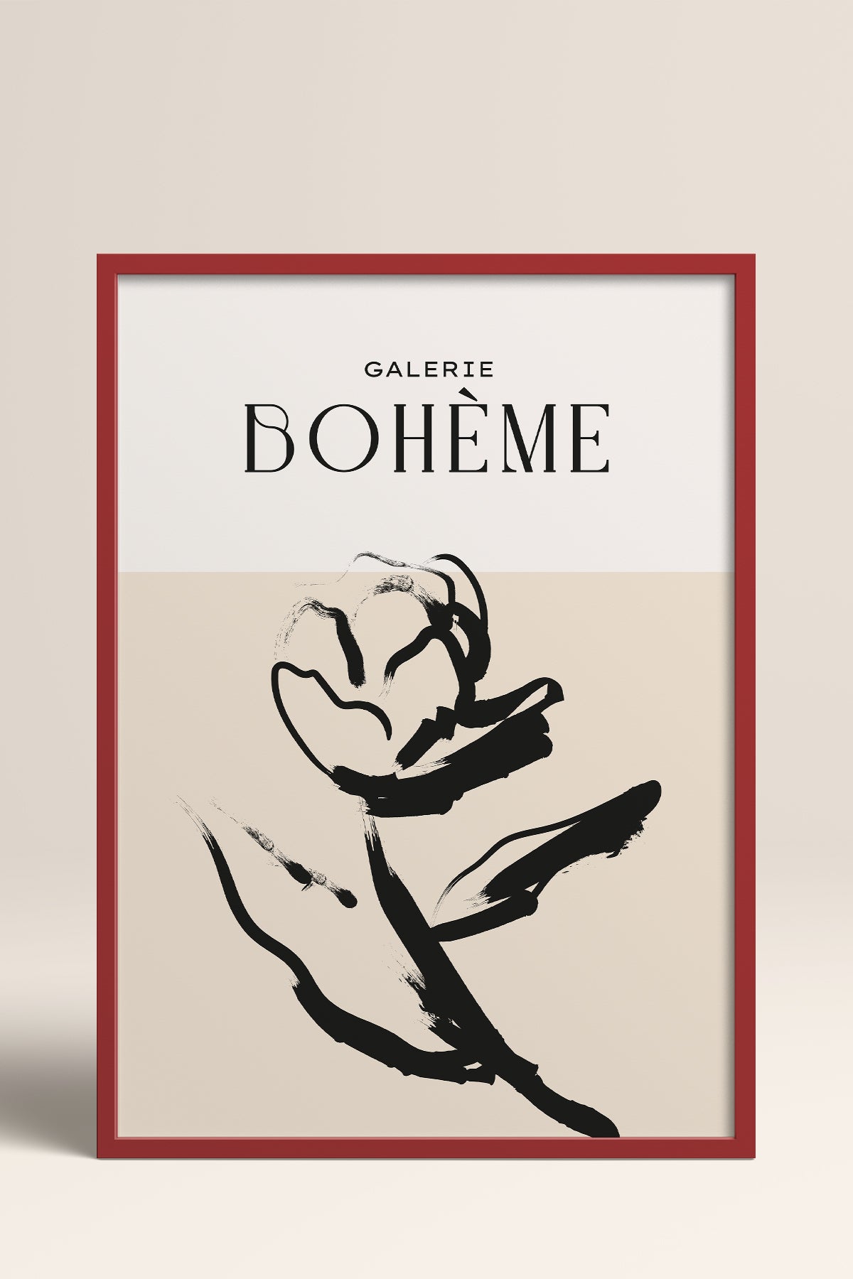 HOMEPACK Ahşap Çerçeveli Tablo Çerçeveli Poster Sanatsal Modern Duvar Dekoru BOHEMIAN-09