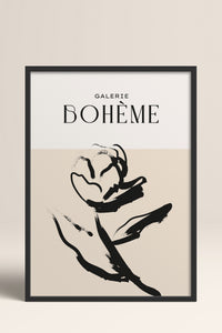 HOMEPACK Ahşap Çerçeveli Tablo Çerçeveli Poster Sanatsal Modern Duvar Dekoru BOHEMIAN-09