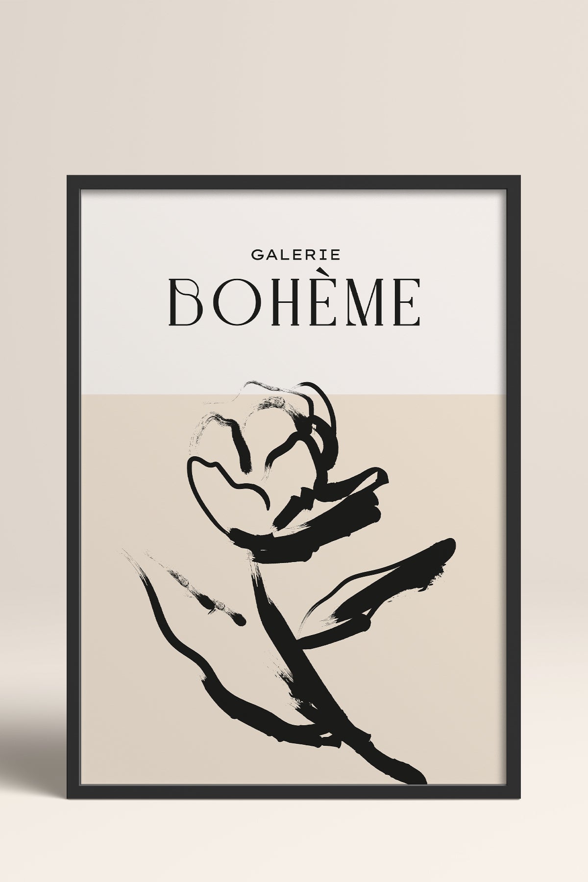 HOMEPACK Ahşap Çerçeveli Tablo Çerçeveli Poster Sanatsal Modern Duvar Dekoru BOHEMIAN-09