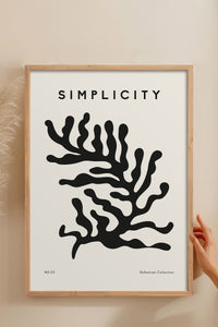 HOMEPACK Ahşap Çerçeveli Tablo Çerçeveli Poster Sanatsal Modern Duvar Dekoru BOHEMIAN-10