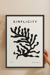 HOMEPACK Ahşap Çerçeveli Tablo Çerçeveli Poster Sanatsal Modern Duvar Dekoru BOHEMIAN-10