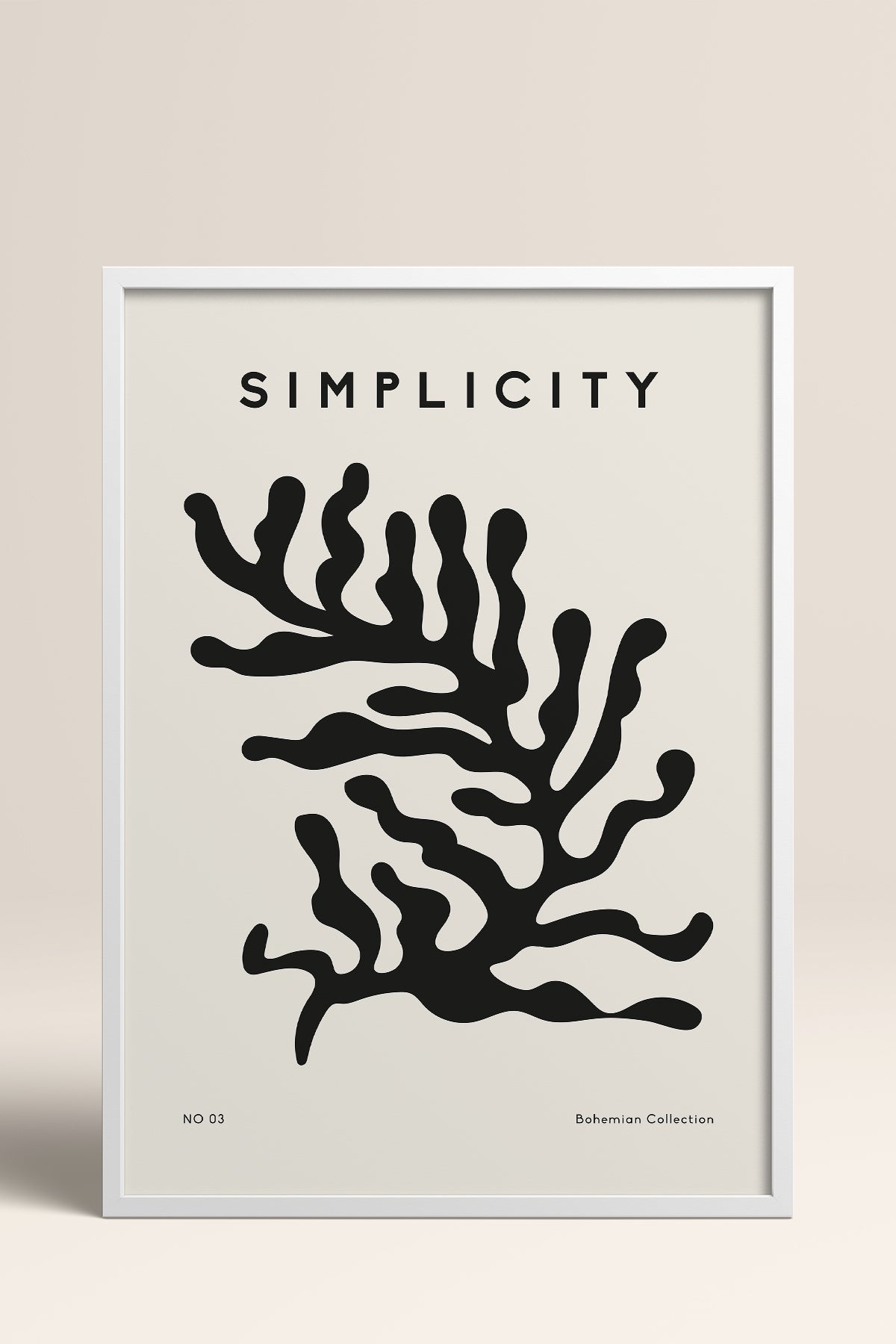 HOMEPACK Ahşap Çerçeveli Tablo Çerçeveli Poster Sanatsal Modern Duvar Dekoru BOHEMIAN-10