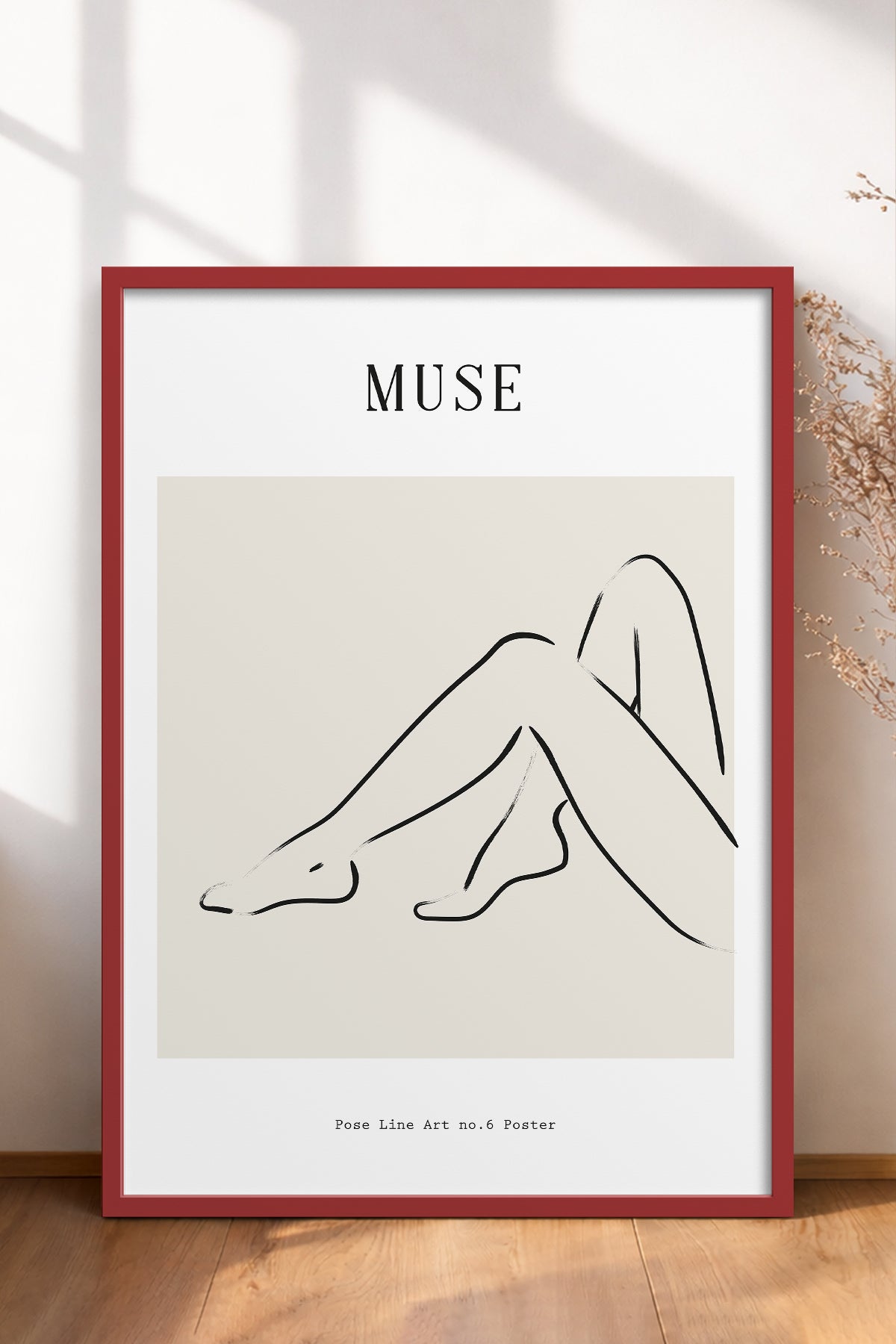 HOMEPACK Ahşap Çerçeveli Tablo Çerçeveli Poster Sanatsal Modern Duvar Dekoru BOHEMIAN-12