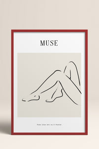 HOMEPACK Ahşap Çerçeveli Tablo Çerçeveli Poster Sanatsal Modern Duvar Dekoru BOHEMIAN-12