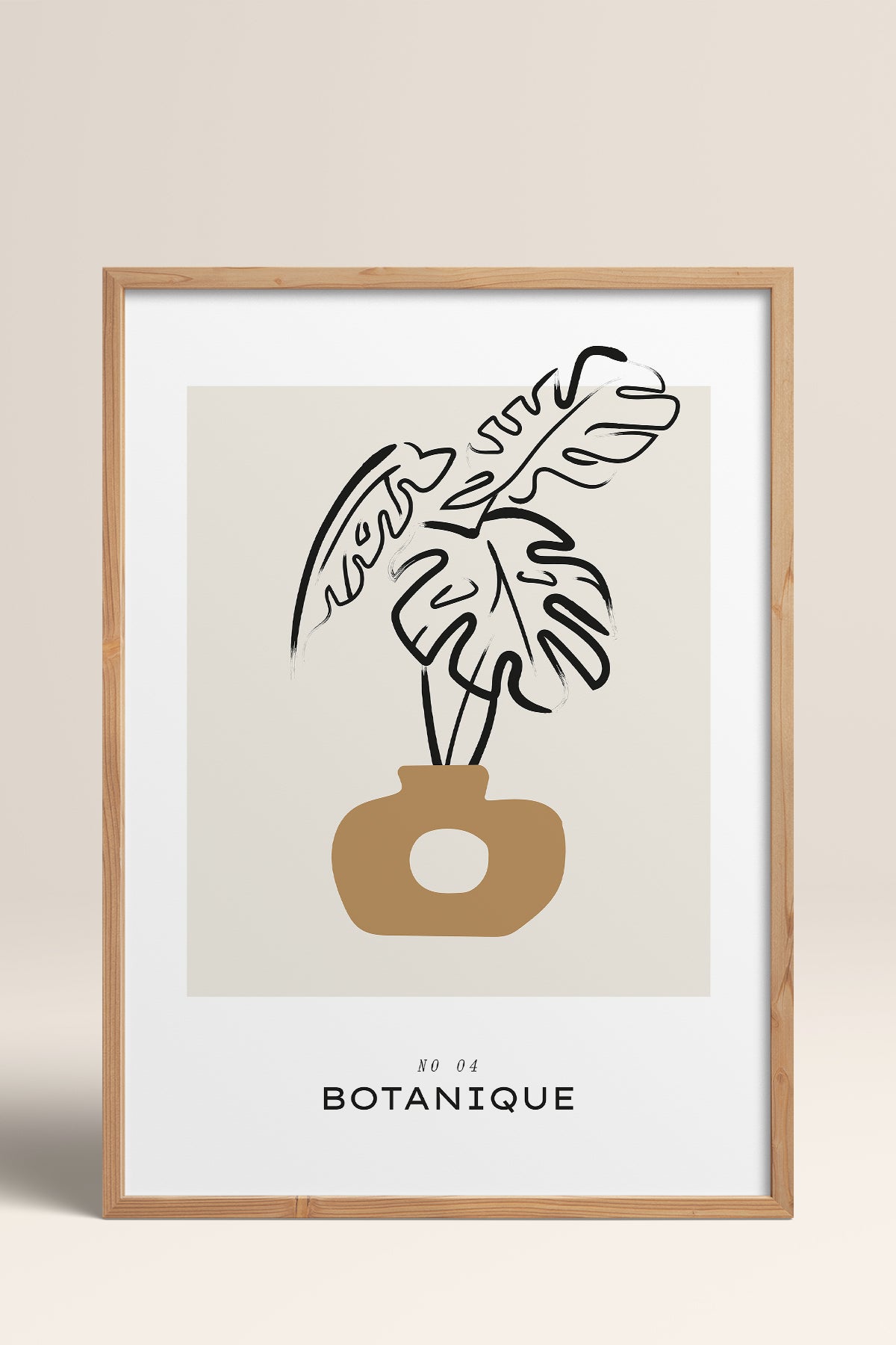 HOMEPACK Ahşap Çerçeveli Tablo Çerçeveli Poster Sanatsal Modern Duvar Dekoru BOHEMIAN-13